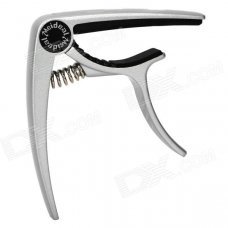 Alloy Classical Guitar Capo - Black + Silver Alloy Classical Guitar Capo - Black + Silver