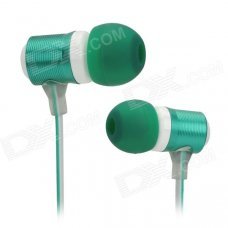XKDUN CK-820 Stylish In-Ear Earphone w/ Microphone - Dark Green + White (3.5mm Jack) XKDUN CK-820 Stylish In-Ear Earphone w/ Microphone - Dark Green + White (3.5mm Jack)