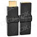 180 Degree Rotation 1080p HDMI Male to Female + Female to Female Adapter Set - Black 180 Degree Rotation 1080p HDMI Male to Female + Female to Female Adapter Set - Black