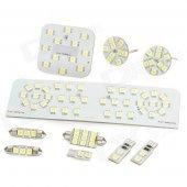 10-in-1 Auto Car LED Lamps Set for Volkswagen Golf 6 / GTI / CC / B6W