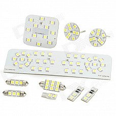 10-in-1 Auto Car LED Lamps Set for Volkswagen Golf 6 / GTI / CC / B6W 10-in-1 Auto Car LED Lamps Set for Volkswagen Golf 6 / GTI / CC / B6W