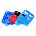 Replacement 4-Button Smart Key Housing Case for Ford - Dark Blue Replacement 4-Button Smart Key Housing Case for Ford - Dark Blue