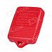 Replacement 3-Button Smart Key Housing Case for Ford - Dark Red Replacement 3-Button Smart Key Housing Case for Ford - Dark Red