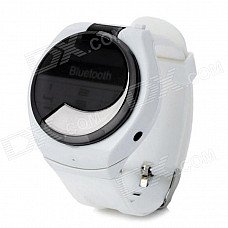 Multifunction Bluetooth 2.1 Wrist Watch w/ Receiving / Talking / Dialing / Time Display - White Multifunction Bluetooth 2.1 Wrist Watch w/ Receiving / Talking / Dialing / Time Display - White