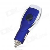 USB Car Charger w/ Data / Charging Cable for Sony PS Vita - Blue (DC 8~30V)