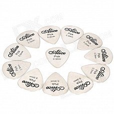 AP12S Steel Guitar Picks - Silver (12 PCS)
