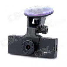 1.5'' TFT LCD 5.0MP CMOS HD 1080P Wide Angle Digital Car DVR Camcorder - Black 1.5'' TFT LCD 5.0MP CMOS HD 1080P Wide Angle Digital Car DVR Camcorder - Black