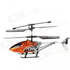 Rechargeable 2.5-CH IR Remote Control R/C Helicopter - Orange Rechargeable 2.5-CH IR Remote Control R/C Helicopter - Orange