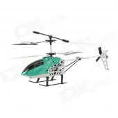 Rechargeable 2.5-CH IR Remote Control Alloy R/C Helicopter - Green