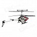 40MHz Rechargeable 3.5-CH Alloy Radio Control R/C Helicopter - Red 40MHz Rechargeable 3.5-CH Alloy Radio Control R/C Helicopter - Red