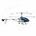 Rechargeable 3.5-CH Radio Control Alloy R/C Helicopter - Blue Rechargeable 3.5-CH Radio Control Alloy R/C Helicopter - Blue