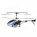40MHz Rechargeable 3.5-CH Alloy R/C Helicopter w/ Gyroscope - Blue 40MHz Rechargeable 3.5-CH Alloy R/C Helicopter w/ Gyroscope - Blue