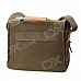 Caden Protective Canvas One-Shoulder Bag for DSLR Camera - Coffee Caden Protective Canvas One-Shoulder Bag for DSLR Camera - Coffee