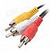 3 RCA Male to 3 RCA Male Audio Video Cable (150cm) 3 RCA Male to 3 RCA Male Audio Video Cable (150cm)