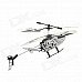 Mini Rechargeable 2.5-CH IR Remote Control R/C Helicopter w/ Gyro - White Mini Rechargeable 2.5-CH IR Remote Control R/C Helicopter w/ Gyro - White