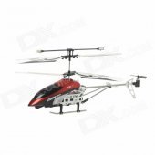 Rechargeable 3.5-CH IR R/C Helicopter w/ 130KP Camera & Gyroscope - Red (SD Slot)
