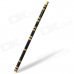 Handmade Handcrafted Bamboo Flute - Black (F-Key)
