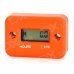 1.0" LCD Water Resistant Hour Meter for Motor + More - Orange 1.0" LCD Water Resistant Hour Meter for Motor + More - Orange