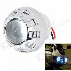 Universal 2.3'' Motorcycle 35W 6000K 2600LM HID Xenon Projector Headlight Kit - Silver + Black Universal 2.3'' Motorcycle 35W 6000K 2600LM HID Xenon Projector Headlight Kit - Silver + Black