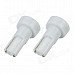 T5 1W 50lm 6500K 1-5050 SMD LED White Light Car Signal Lamp Bulbs (2 PCS) T5 1W 50lm 6500K 1-5050 SMD LED White Light Car Signal Lamp Bulbs (2 PCS)