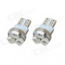 T5 1W 80lm 3-1210 SMD LED Yellow Light Car Clearance Lamp Bulbs (2 PCS) T5 1W 80lm 3-1210 SMD LED Yellow Light Car Clearance Lamp Bulbs (2 PCS)