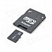 Micro SD TF Card w/ SD Adapter - Black (16GB / Class 4) Micro SD TF Card w/ SD Adapter - Black (16GB / Class 4)