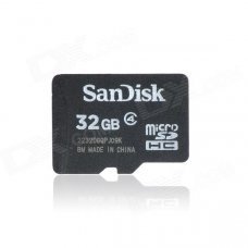 Genuine SanDisk Micro SDHC TF Memory Card (32GB / Class 4)