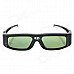 Rechargeable Resin 3D Active Shutter Glasses for Projector - Black Rechargeable Resin 3D Active Shutter Glasses for Projector - Black
