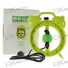 Clock Shaped USB Powered Cooling Fan