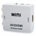 HDV-M615 Mini AV to HDMI 1080p Audio Video Converter w/ RCA - White (US Plug) HDV-M615 Mini AV to HDMI 1080p Audio Video Converter w/ RCA - White (US Plug)