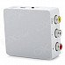 HDV-M615 Mini AV to HDMI 1080p Audio Video Converter w/ RCA - White (US Plug) HDV-M615 Mini AV to HDMI 1080p Audio Video Converter w/ RCA - White (US Plug)