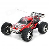 2019 Mini High-Speed USB Charging 2-CH Car Model w/ Remote Controller - Red + Black