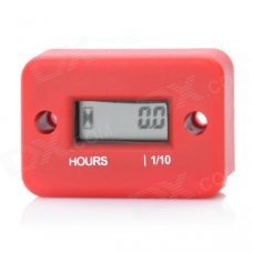 2.0" Display Water Resistant Generator Timer for Motorcycle / Motor Boat / ATV / Mower (1 x CR2430)