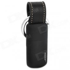 Stylish Butane Gas Lighter Keychain - Black