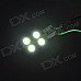 D&Z F904W T10 0.8W 92lm 6500K 4-SMD 5050 LED White Light Car Lamp - Yellow D&Z F904W T10 0.8W 92lm 6500K 4-SMD 5050 LED White Light Car Lamp - Yellow