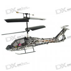 3-Channel Pocket R/C Helicopter with LED Lightshow (1822C-3)