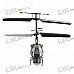 3-Channel Pocket R/C Helicopter with LED Lightshow (1822C-3)