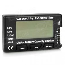 2.1" RC Cell Meter-7 Digital Battery Capacity Checker for NiCd / NiMH / LiPo / LiFe / Li-ion