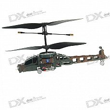 3-Channel Pocket R/C Helicopter with LED Lightshow (9001-3)