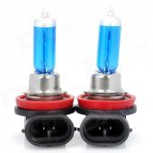 SENCART H8 35W 6000K 920lm Super White Light Halogen Car / Motorcycle Fog Lamps (DC 12V / 2 PCS)