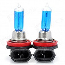 SENCART H8 35W 6000K 920lm Super White Light Halogen Car / Motorcycle Fog Lamps (DC 12V / 2 PCS)