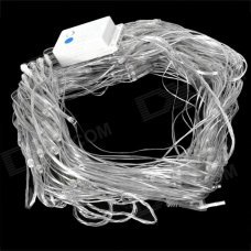 Decoration 200-LED Party Blue Net Light for Christmas - Transparent Decoration 200-LED Party Blue Net Light for Christmas - Transparent