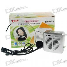 Mini Handy Amplifier with Microphone (6*AAA)