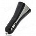 Car Cigarette Powered Dual USB Adapter / Charger for Ipad / Iphone - Black (DC 12V)