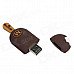 Cartoon Ice Cream Shaped USB 2.0 Flash Drive - Brown (8GB) Cartoon Ice Cream Shaped USB 2.0 Flash Drive - Brown (8GB)