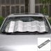 Reflective Car Windshield Sun Shield Heat Shade - Silver