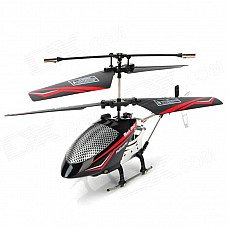 Rechargeable 3-CH R/C Helicopter w/ IR Controller - Black Rechargeable 3-CH R/C Helicopter w/ IR Controller - Black