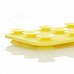 Car Sticky Silicone Anti-Slip Mat for Cell Phone - Yellow