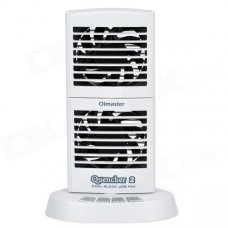OIMASTER QUENCHER 2 Dual Block 3-Mode USB Cooling Fan - White OIMASTER QUENCHER 2 Dual Block 3-Mode USB Cooling Fan - White