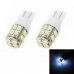 T10 1.3W 120lm 20x1210 SMD LED White Light Car Clearance / Instrument Light (2 PCS / 12V) T10 1.3W 120lm 20x1210 SMD LED White Light Car Clearance / Instrument Light (2 PCS / 12V)